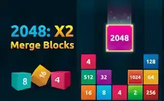 2048 X2 Merge Blocks Game Category